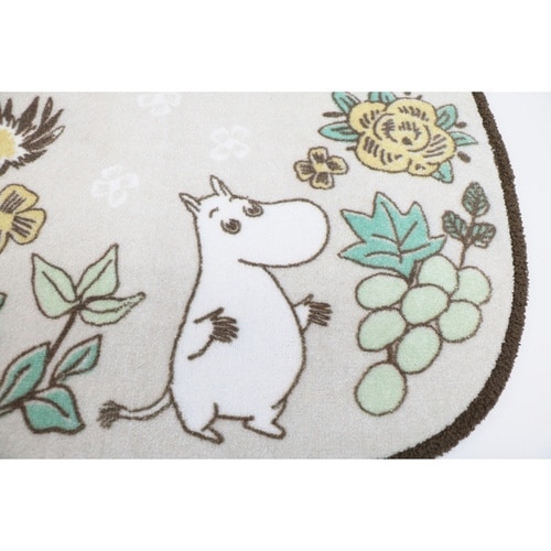 シャインガーデン トイレ足元マット ムーミン×2