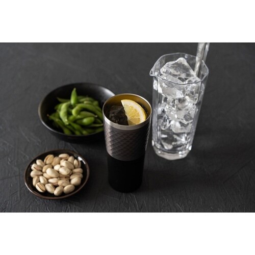 タンブラー 430ml フォルテック グレー