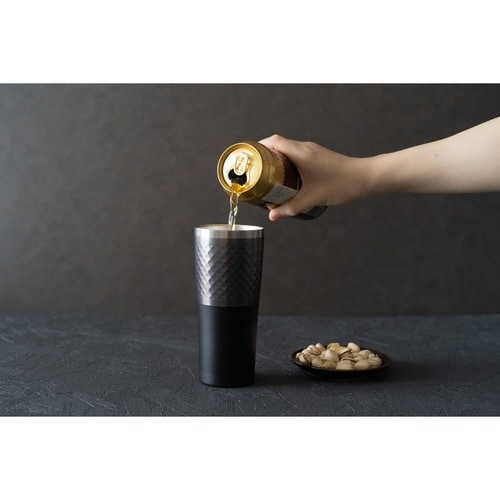 タンブラー 430ml フォルテック グレー