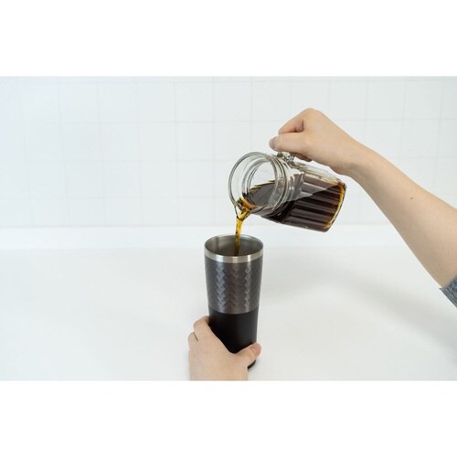 タンブラー 430ml フォルテック グレー