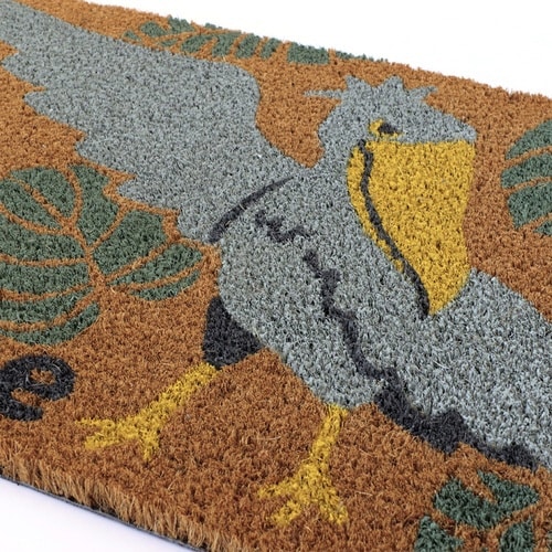 玄関マット 屋外兼用 コイヤー ハシビロコウ