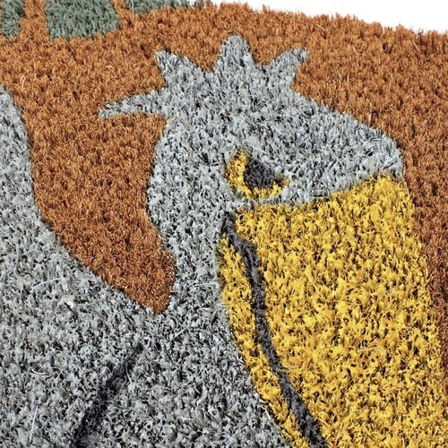 玄関マット 屋外兼用 コイヤー ハシビロコウ