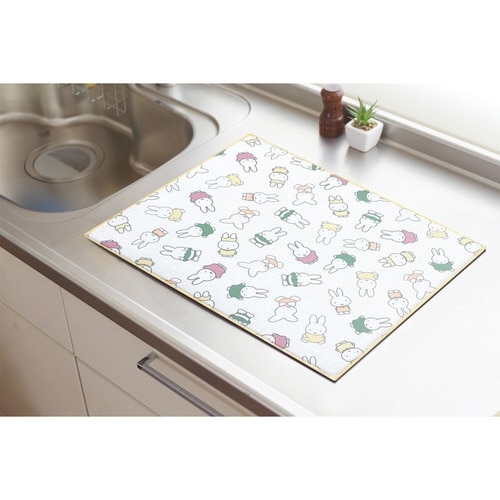 水切りマット 吸水水切りマット ミッフィー70周年