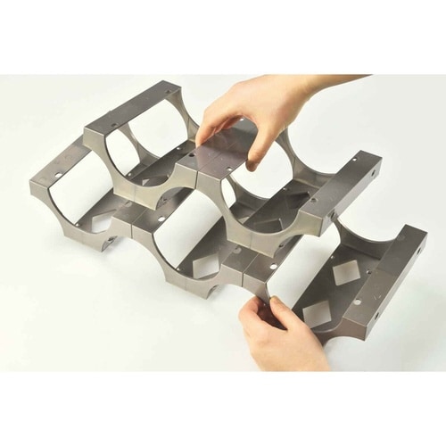 ワインボトル 収納 ボトルスタンド5本分×2