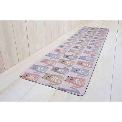 キッチンマット モノグサ PVC ミャウミャウ×2