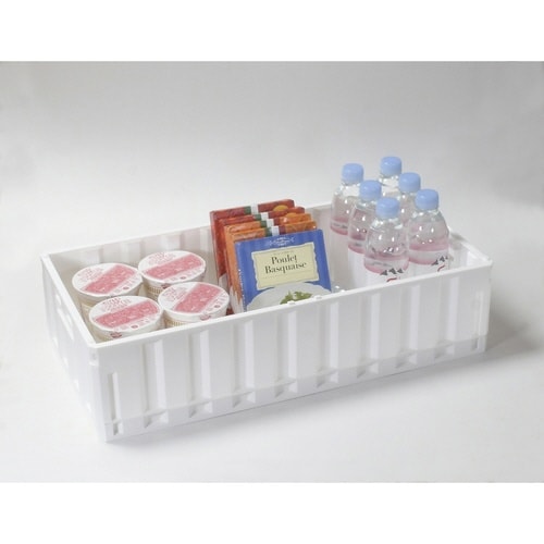 キッチン小物入れスキット折りたたみ式コンテナ×2