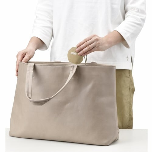 サーモス エコバッグ ベージュ