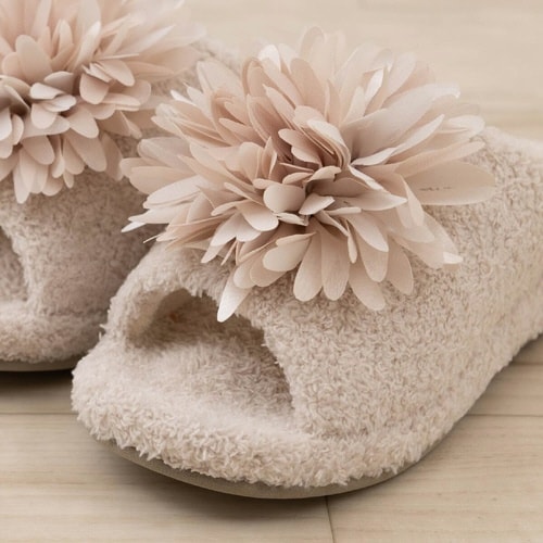 スリッパ ルラシェ ベージュ