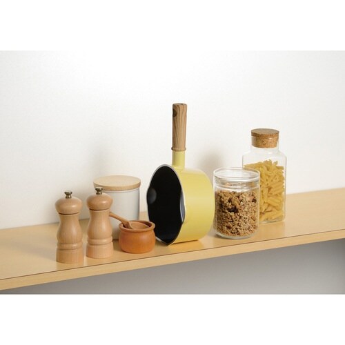 フライパン 16cm IH対応 ミモザイエロー