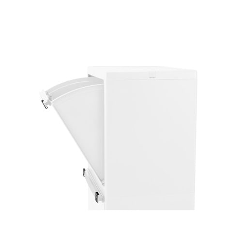 ゴミ箱 50L ホワイトラッシュ 多段 分別