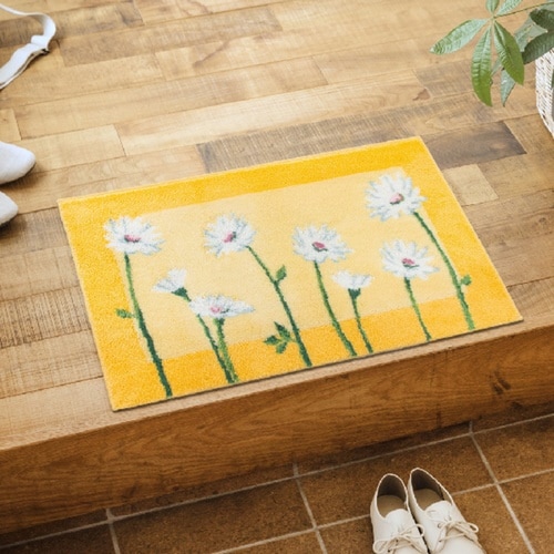 玄関マット 洗える イノセントデイジー