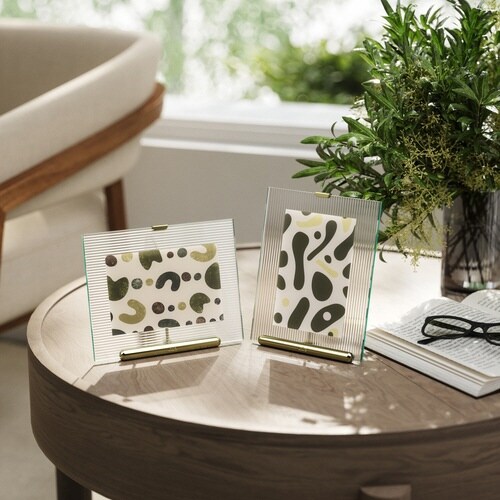 Umbra フルート フォトフレーム ゴールド