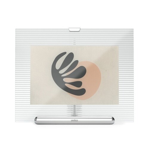 Umbra フルート フォトフレーム シルバー