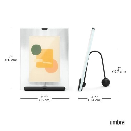 Umbra フルート フォトフレーム ブラック