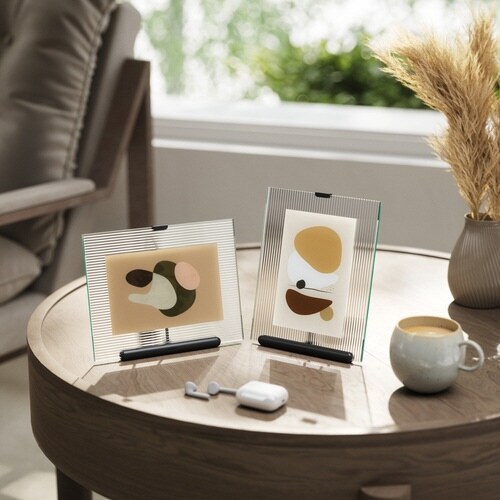 Umbra フルート フォトフレーム ブラック