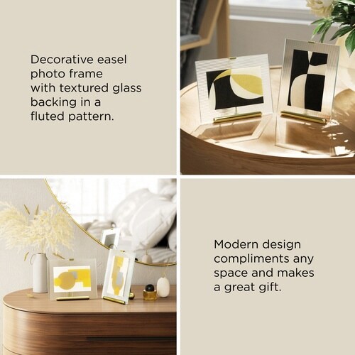 Umbra フルート フォトフレーム ゴールド