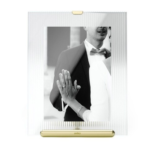 Umbra フルート フォトフレーム ゴールド