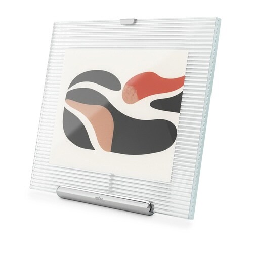 Umbra フルート フォトフレーム シルバー