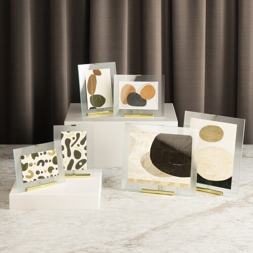 Umbra フルート フォトフレーム ゴールド