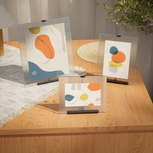 Umbra フルート フォトフレーム ブラック