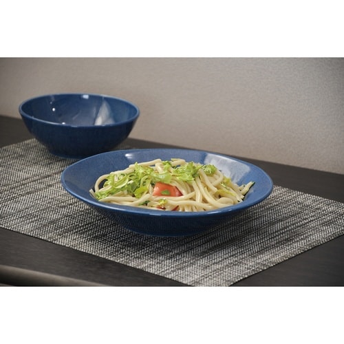 麺皿 軽いね! 軽量 22cm ネイビー