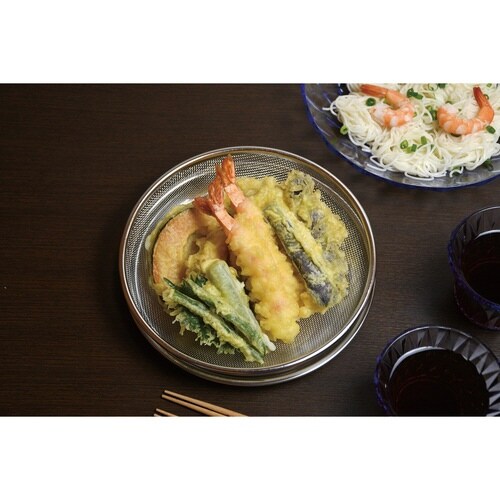 涼味家 めん皿 盛り付けザル・トレーセット