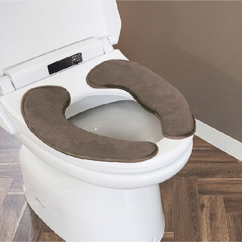 吸着便座シート らくらく便座クッション BR×2