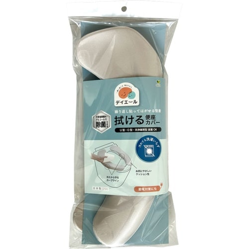 吸着便座シート デイエール ベージュ×2