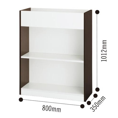 木製プランターシェルフ ダーク2