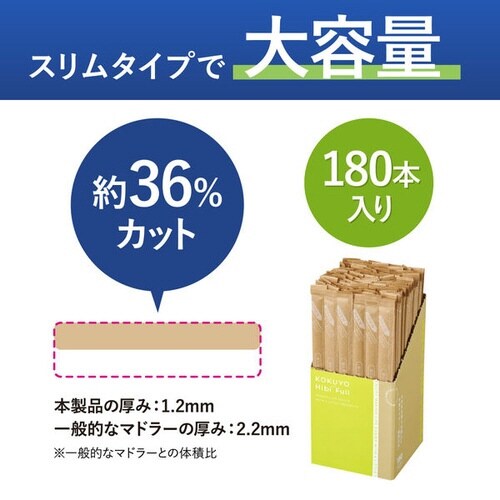 箱入り木製マドラー(紙個包装・スリム)