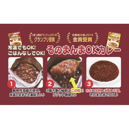 三徳屋そのまんまOKカレー中辛300g30食