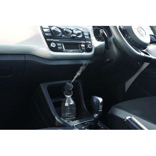 ペットボトル加湿器ムーブ ブラック