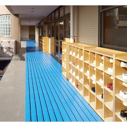 カラースノコ 抗菌(キャップ付き) M型 ブルー