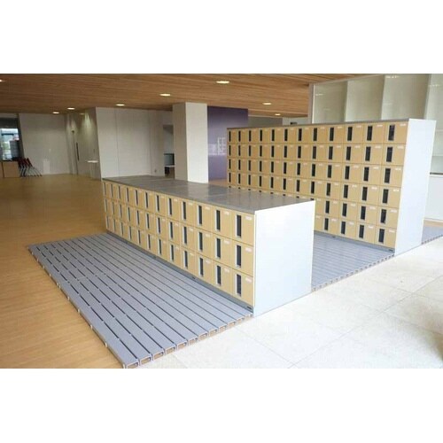 カラ−スノコ 抗菌(キャップ付き) O型 グリーン