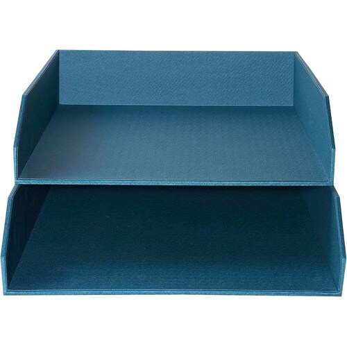 エコレタートレー2段セット ダックブルー