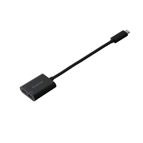 USB−C 変換アダプタ 100W ブラック