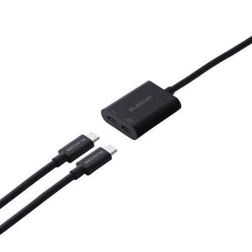 USB−C 変換アダプタ 100W ブラック