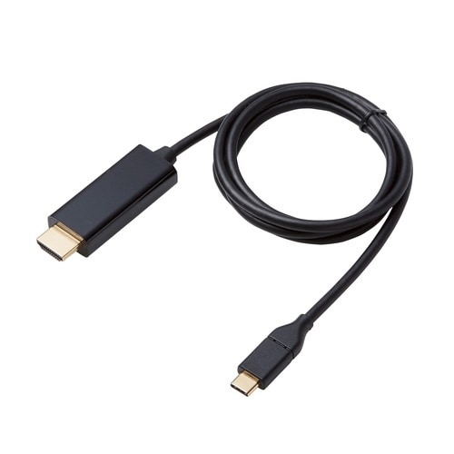 USB−C HDMI 変換ケーブル 1m ブラック