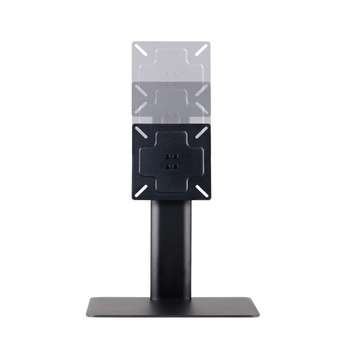 モニター台 スタンド 無段階調整 ブラック