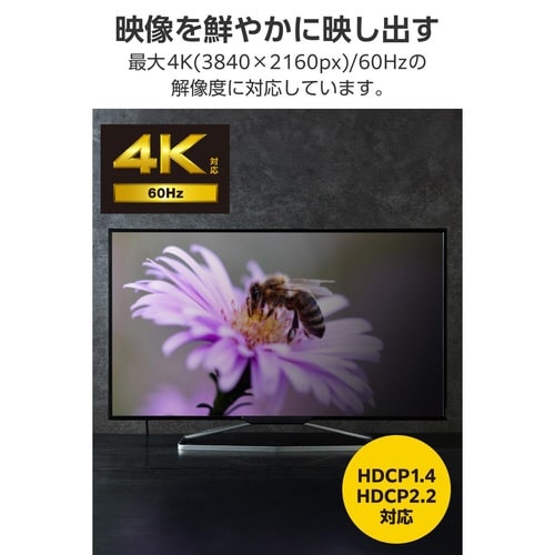 USB−C HDMI 変換アダプタ 映像 シルバー