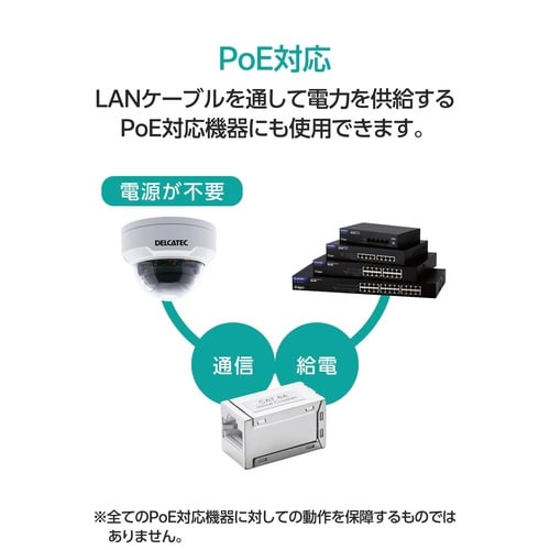 LANケーブル 延長コネクタ Cat6A シルバー