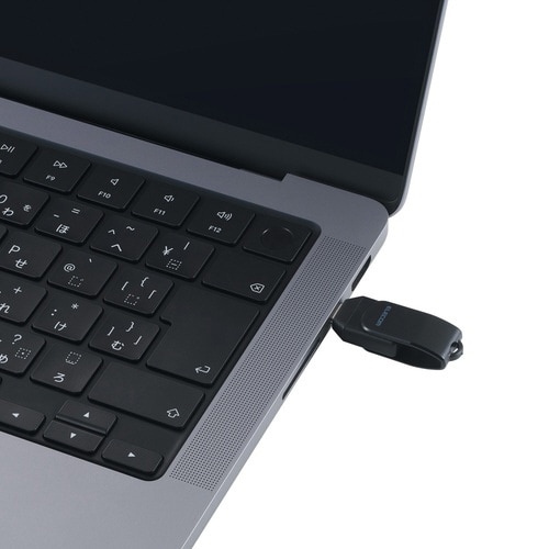 USBメモリ 32GB Type−C ブラック