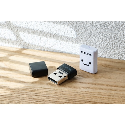 USBメモリ 64GB 小型 キャップ しろちゃん