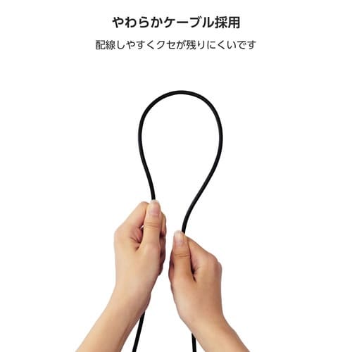 USB−C HDMI 変換ケーブル 1m ブラック