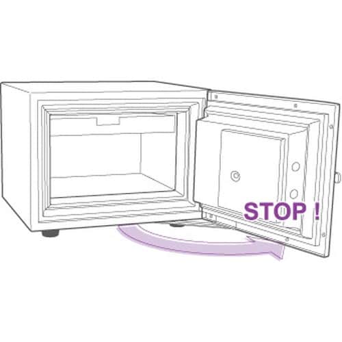 家庭用 小型 耐火金庫テンキー式 DFS1−E