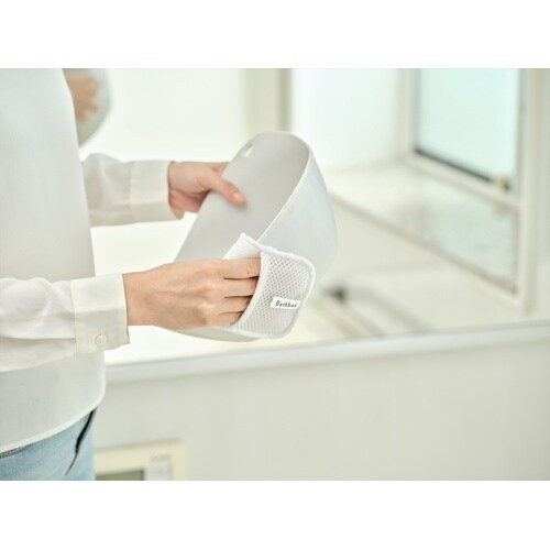 バスボン はさめるスポンジWポケット ホワイト