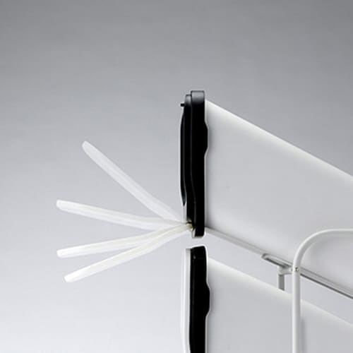 スムース スタンドダストボックス 4P ホワイト