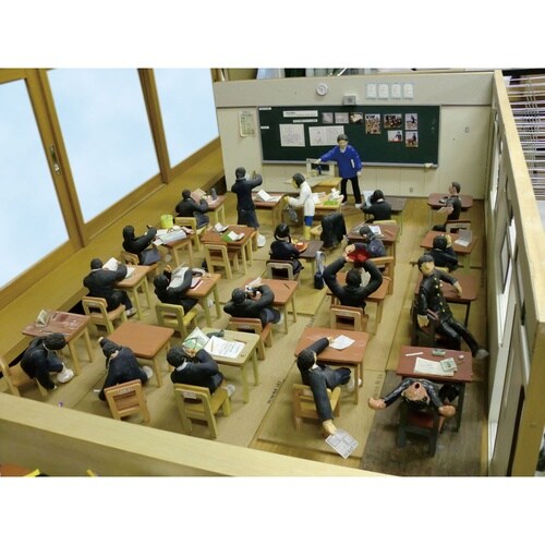 机と椅子ジオラマセット 小 ATねんどM付