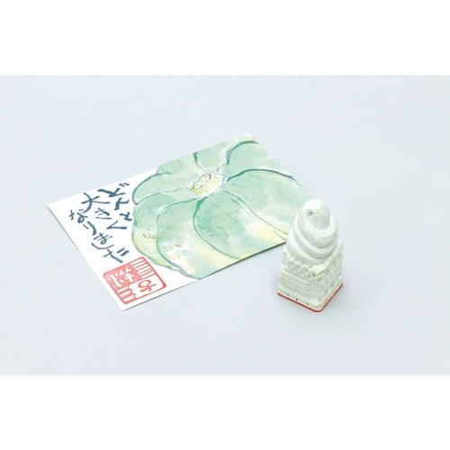 けしゴム印 30x30x70mm印かん刀付