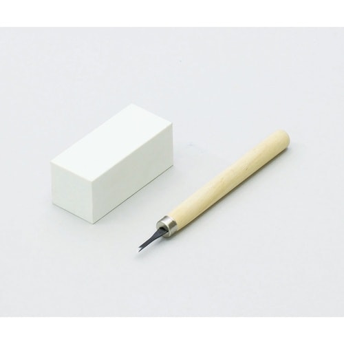 けしゴム印 30x30x70mm印かん刀付